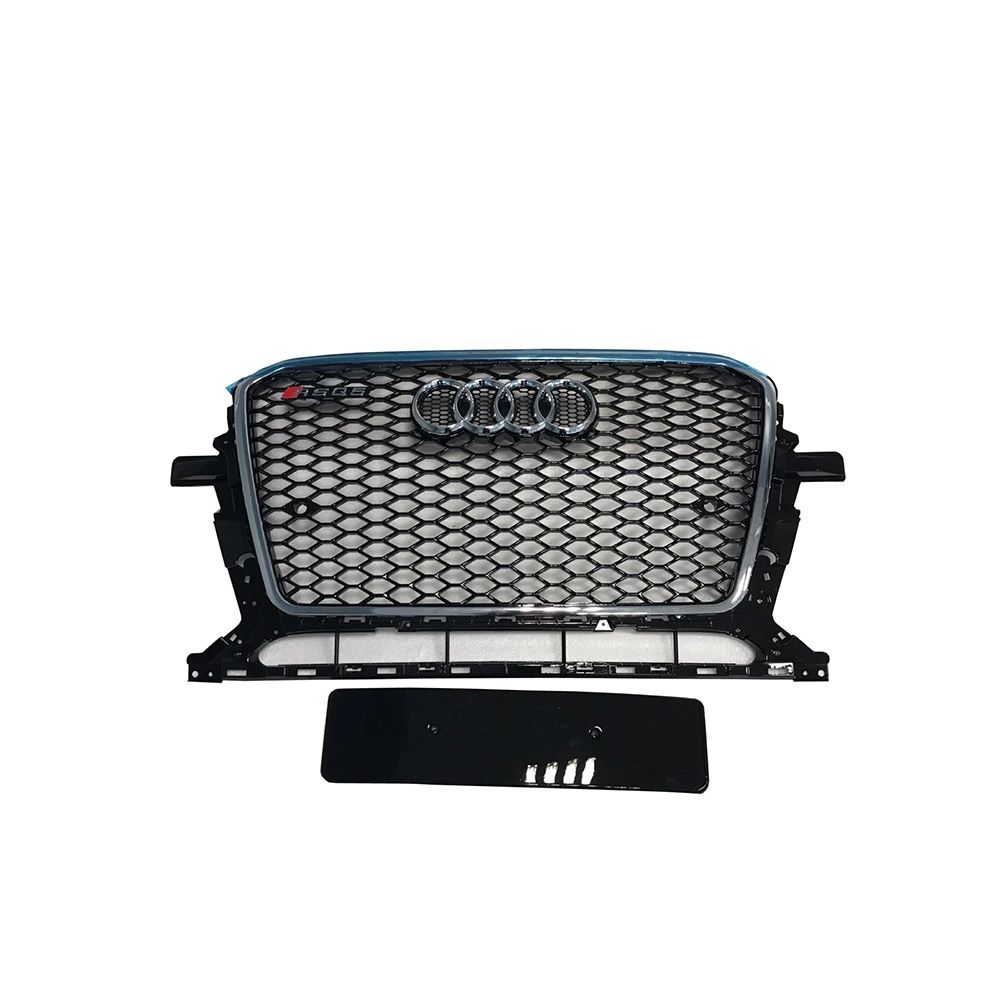 AUDİ Q5 2012 2013 2014 2015 2016 MODEL YILLARI UYUMLU RSQ5 PANJUR LOGO VE RSQ5 YAZI KROM/SİYAH