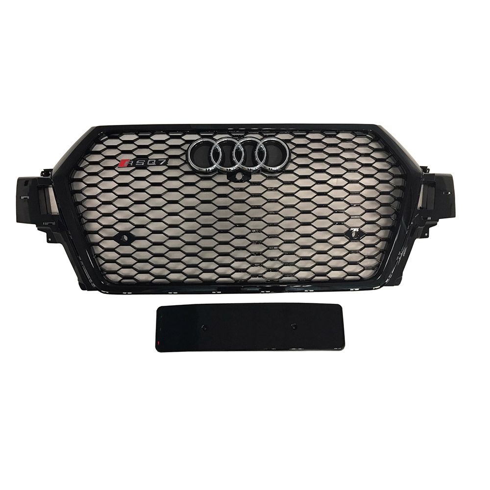 AUDİ Q7 2015 2016 2017 2018 MODEL YILLARI ARASINDA ÜRETİLEN ARAÇLAR UYUMLU RSQ7 PANJUR SİYAH / SİYAH DİZAYN